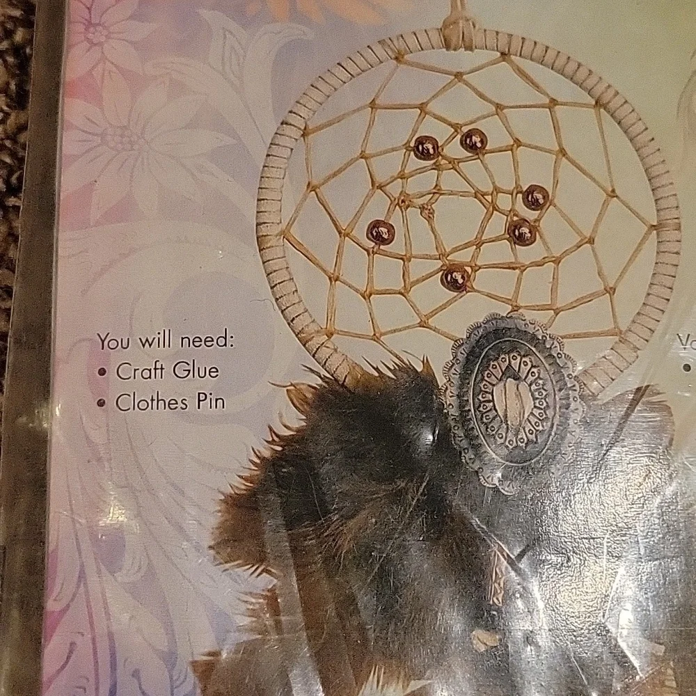 2 Tandy leather factory copper sky dream catcher kits